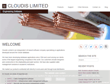 Tablet Screenshot of cloudis.com